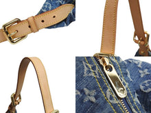 画像をギャラリービューアに読み込む, 極美品 LOUIS VUITTON ルイヴィトン モノグラム デニム バギーGM M95212 デニム 中古 54927