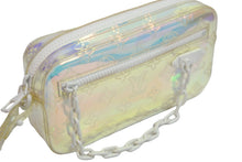 Load image into Gallery viewer, LOUIS VUITTON ルイヴィトン ポシェット ヴォルガ セカンドバッグ M55261 ヴァージル アブロー プリズム PVC 美品 中古 54931