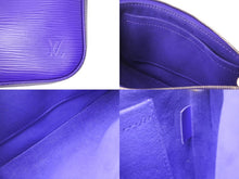 画像をギャラリービューアに読み込む, 新品同様 LOUIS VUITTON ルイヴィトン ハンドバッグ M40822 ポシェット アクセソワール エピ フィグ シルバー金具 中古 54939