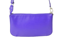 画像をギャラリービューアに読み込む, 新品同様 LOUIS VUITTON ルイヴィトン ハンドバッグ M40822 ポシェット アクセソワール エピ フィグ シルバー金具 中古 54939