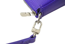 画像をギャラリービューアに読み込む, 新品同様 LOUIS VUITTON ルイヴィトン ハンドバッグ M40822 ポシェット アクセソワール エピ フィグ シルバー金具 中古 54939