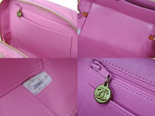 Load image into Gallery viewer, クラウディア期 CHANEL シャネル マトラッセ バニティバッグ 2WAY チェーン ショルダーバッグ パテント 美品 中古 54944