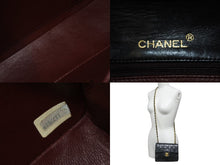 画像をギャラリービューアに読み込む, CHANEL シャネル ショルダーバッグ ミニマトラッセ ココマーク ブラック 1番台 ラムスキン ゴールド金具 美品 中古 54983