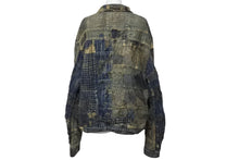 Load image into Gallery viewer, 新品未使用 KAPITAL キャピタル カントリー ファースト ボロ デニムジャケット リメイク 刺し子 サイズ4 EK-1291 中古 55007