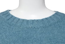 Load image into Gallery viewer, 新品未使用 KAPITAL キャピタル ニット 5G ウール BONEクルーセーター グリーン ウール サイズ3 K2211KN131 中古 55008