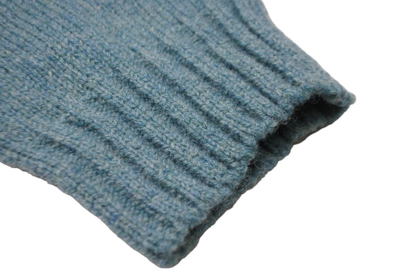 New and unused KAPITAL Capital Knit 5G Wool BONE Crew Sweater Green Wool Size 3 K2211KN131 Used 55008