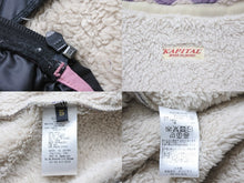 Load image into Gallery viewer, 新品未使用 KAPITAL キャピタル アシュランド ストライプ ボーン BONE フリース パープル サイズ5 K2210LLC110 中古 55009