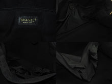 画像をギャラリービューアに読み込む, CHANEL シャネル ヴィンテージ ボストンバッグ キャビアスキン 旅行カバン 8番台 ブラック ゴールド金具 美品 中古 55040