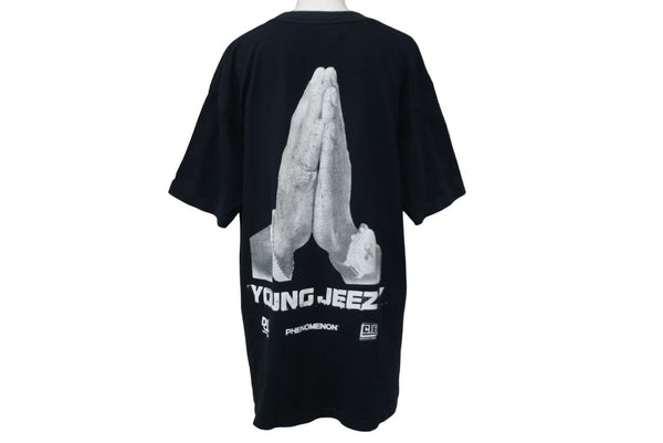 PHENOMENON Short sleeve T-shirt tops young jeezy defjam cotton black white men's size L good used 55057