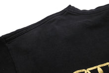 画像をギャラリービューアに読み込む, SWAGGER スワッガー × GHOSTFACE KILLAH ゴーストファイスキラー コラボ 半袖Ｔシャツ コットン ブラック ゴールド 良品 中古 55060