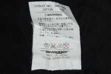 画像をギャラリービューアに読み込む, SWAGGER スワッガー × GHOSTFACE KILLAH ゴーストファイスキラー コラボ 半袖Ｔシャツ コットン ブラック ゴールド 良品 中古 55060