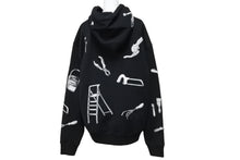 Load image into Gallery viewer, 極美品 LOUIS VUITTON ルイヴィトン パーカー LVマルチツールエンブロイダードフーディ ブラック L RM231 IHN HOY75W 中古 55064