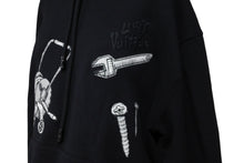 Load image into Gallery viewer, 極美品 LOUIS VUITTON ルイヴィトン パーカー LVマルチツールエンブロイダードフーディ ブラック L RM231 IHN HOY75W 中古 55064