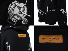 Load image into Gallery viewer, 極美品 LOUIS VUITTON ルイヴィトン パーカー LVマルチツールエンブロイダードフーディ ブラック L RM231 IHN HOY75W 中古 55064