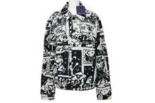 画像をギャラリービューアに読み込む, 新品同様 LOUIS VUITTON ルイヴィトン 23SS LVコミックストラッカー ジャケット ブラック ホワイト M RM231 VY6 HOY60W 中古 55069