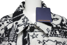 画像をギャラリービューアに読み込む, 新品同様 LOUIS VUITTON ルイヴィトン 23SS LVコミックストラッカー ジャケット ブラック ホワイト M RM231 VY6 HOY60W 中古 55069