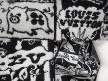 画像をギャラリービューアに読み込む, 新品同様 LOUIS VUITTON ルイヴィトン 23SS LVコミックストラッカー ジャケット ブラック ホワイト M RM231 VY6 HOY60W 中古 55069
