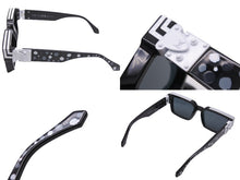 Load image into Gallery viewer, 極美品 LOUIS VUITTON ルイヴィトン サングラス Z1904E LV×YK 1.1 ミリオネアインフィニティ ドット 58□17-145 中古 55076