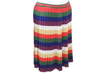 画像をギャラリービューアに読み込む, 極美品 GUCCI グッチ ラメ マルチカラー スカート キッズサイズ ボトムス 薄手 414158 X7375 サイズ12 中古 55135