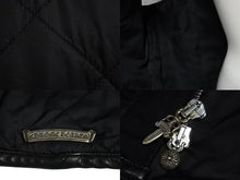 画像をギャラリービューアに読み込む, CHROME HEARTS × Matty Boy クロムハーツ マッティボーイ ナイロン キルティング ベスト ブラック 口 サイズL 美品 中古 55165