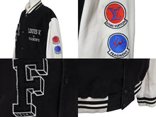 画像をギャラリービューアに読み込む, LOUIS VUITTON ルイヴィトン 17AW フラグメント 藤原ヒロシ スタジャン ジャケット 52 RM172M AOF HDB16W 美品 中古 55188