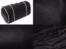 画像をギャラリービューアに読み込む, CHROME HEARTS DOMINO CRS PATCH DAFFLE BAG ドミノ クロスパッチ ダッフルバッグ ブラック 中古 55205