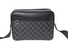 画像をギャラリービューアに読み込む, 極美品 LOUIS VUITTON トロカデロ メッセンジャー PM ショルダーバッグ ダミエ グラフィット N40087 中古 55224