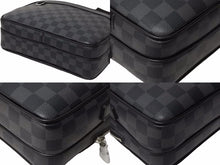 画像をギャラリービューアに読み込む, 極美品 LOUIS VUITTON トロカデロ メッセンジャー PM ショルダーバッグ ダミエ グラフィット N40087 中古 55224