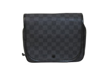 画像をギャラリービューアに読み込む, LOUIS VUITTON ルイ ヴィトン クラッチバッグ トゥルース サスペンダブル ダミエグラフィット N41419 シルバー金具 美品 中古 55225