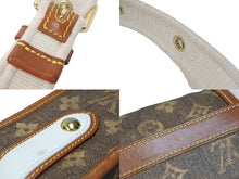 Load image into Gallery viewer, LOUIS VUITTON ルイ ヴィトン ショルダーバッグ ポルテレイユール モノグラムティセ M56387 ゴールド金具 美品 中古 55226