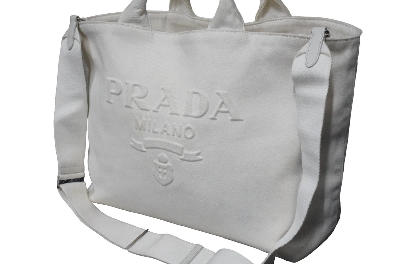 PRADA プラダ トートバッグ ドリル 2WAY トートバッグ ショルダー