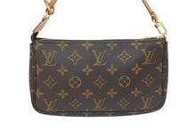 画像をギャラリービューアに読み込む, LOUIS VUITTON ルイヴィトン ハンドバッグ ポシェットアクセソワール M51980 モノグラム ゴールド金具 美品 中古 55242