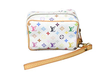 Load image into Gallery viewer, LOUIS VUITTON ルイヴィトン ポーチ トゥルース ワピティ ホワイト モノグラムマルチカラー M58033 ゴールド金具 美品 中古 55247