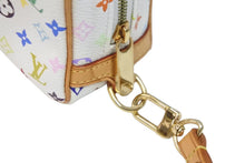 Load image into Gallery viewer, LOUIS VUITTON ルイヴィトン ポーチ トゥルース ワピティ ホワイト モノグラムマルチカラー M58033 ゴールド金具 美品 中古 55247