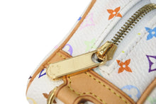 Load image into Gallery viewer, LOUIS VUITTON ルイヴィトン ポーチ トゥルース ワピティ ホワイト モノグラムマルチカラー M58033 ゴールド金具 美品 中古 55247