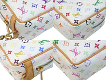 Load image into Gallery viewer, LOUIS VUITTON ルイヴィトン ポーチ トゥルース ワピティ ホワイト モノグラムマルチカラー M58033 ゴールド金具 美品 中古 55247