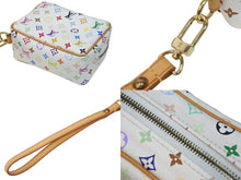 Load image into Gallery viewer, LOUIS VUITTON ルイヴィトン ポーチ トゥルース ワピティ ホワイト モノグラムマルチカラー M58033 ゴールド金具 美品 中古 55247