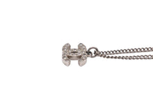 画像をギャラリービューアに読み込む, CHANEL シャネル ネックレス チョーカー ココマーク ラインストーン シルバー チェーン P13V 美品 中古 55253