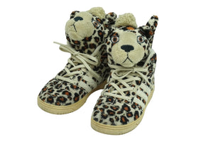 adidas アディダス JEREMY SCOTT ジェレミースコット スニーカー JS LEOPARD I レオパード柄 14CM V24578 美品 中古 55255