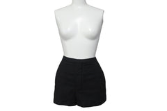SAINT LAURENT Shorts Bottoms Size F34 155/60Y Cotton Black Gold Hardware Good Condition Used 55284