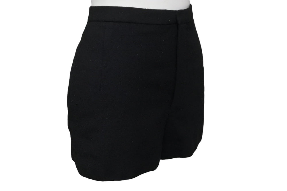 SAINT LAURENT Shorts Bottoms Size F34 155/60Y Cotton Black Gold Hardware Good Condition Used 55284