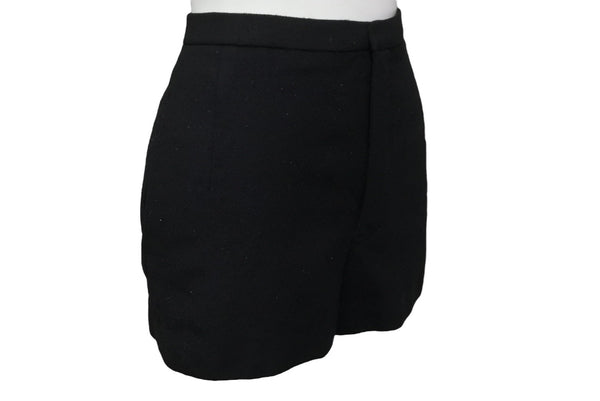 SAINT LAURENT Shorts Bottoms Size F34 155/60Y Cotton Black Gold Hardware Good Condition Used 55284