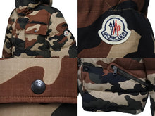 Load image into Gallery viewer, MONCLER モンクレール ダウンジャケット ダウン LIORAN GIUBBOTTO オリーブ カーキ 迷彩 2 B2091419520557967 良品 中古 55286