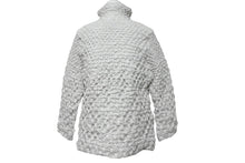 画像をギャラリービューアに読み込む, 極美品 ISSEY MIYAKE イッセイミヤケ ジャケット 3D スチームストレッチ 2016AW ホワイト サイズ3 IM63-FA001-11 中古 55290
