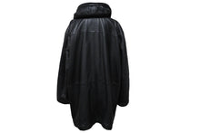 画像をギャラリービューアに読み込む, ISSEY MIYAKE イッセイミヤケ ジャケット ツモリチサト ショールカラー 80s ヴィンテージ ブラック 羊革 M RQ63010 良品 中古 55294