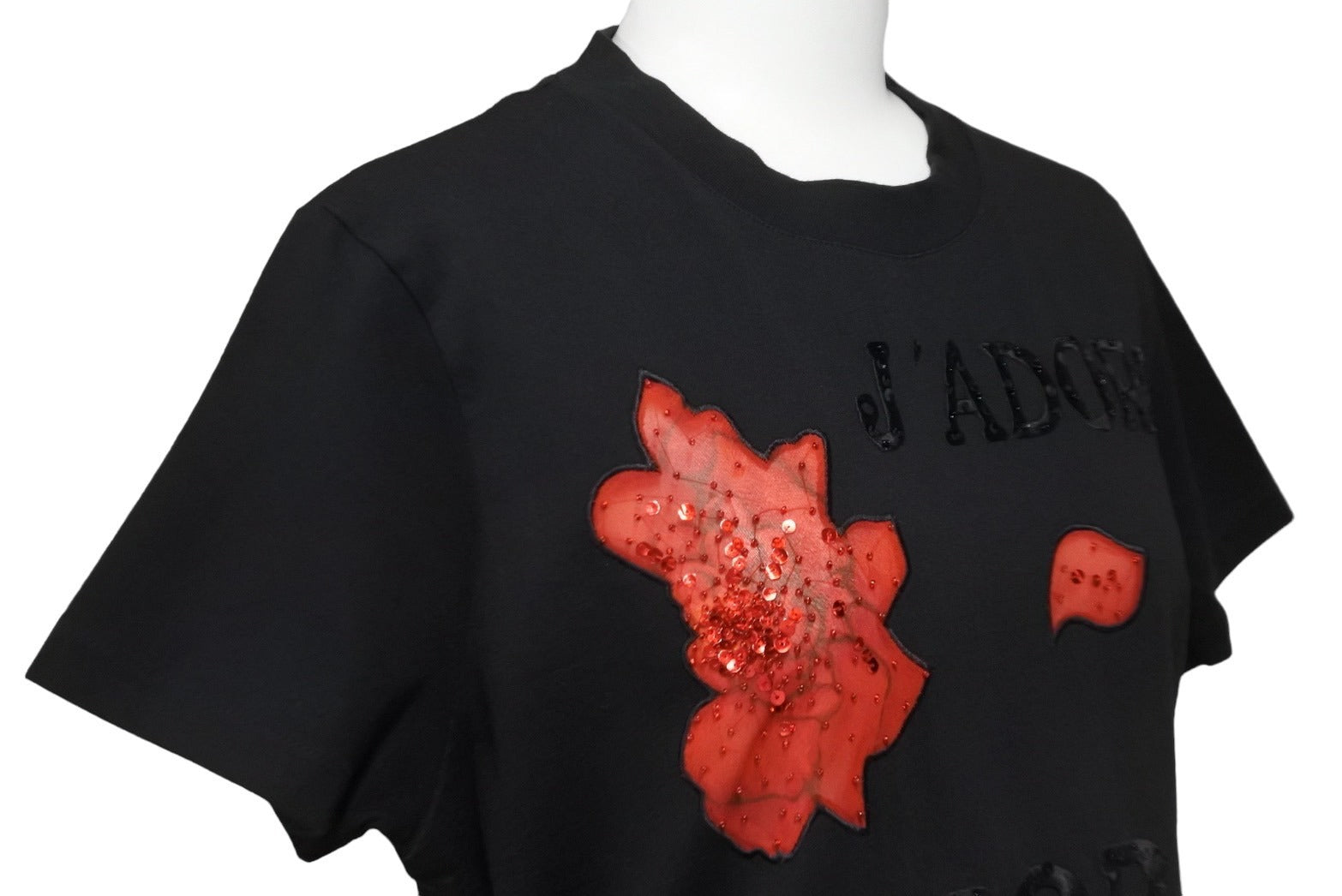 Christian Dior / クリスチャンディオール 薔薇刺繍 TシャツTシャツ 