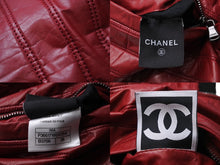 画像をギャラリービューアに読み込む, CHANEL シャネル ベスト リバーシブル スポーツライン ココマーク 09A ブラック レッド サイズ38 P36617W04354 美品 中古 55313