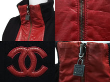画像をギャラリービューアに読み込む, CHANEL シャネル ベスト リバーシブル スポーツライン ココマーク 09A ブラック レッド サイズ38 P36617W04354 美品 中古 55313