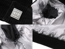 画像をギャラリービューアに読み込む, CHANEL シャネル ジャケット スポーツライン 03A ココマーク コーデュロイ ブラック 34 P21678W03188 シルバー金具 美品 中古 55321