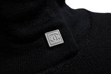 画像をギャラリービューアに読み込む, CHANEL シャネル タンクトップ ノースリーブ パイピングロゴ ココマークスクエアボタン P22006V13321 ブラック 42 美品 中古 55322